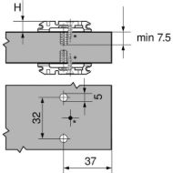 krizna-montazna-plosca-blum-clip-expando-za-dvojni-pripir-ekscenter-d-3-mm
