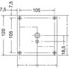 mizna-noga-70-x-70-mm-dolzina-720-mm-crni-aluminij-jeklena-plosca-120x120-mm