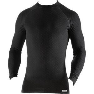 FRISTADS majica z dolgimi rokavi 743 PC, podmajica, črna,vel. XL
