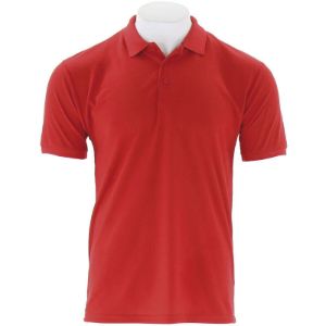 Polo majica FRUIT OF THE LOOM Piqué T tip F502 rdeča vel. L