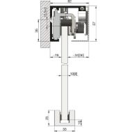set-okovja-za-steklo-gt-l-50-helm-8-10-mm-d2000-mm-50-kg-alu-srebrno-eloksiran
