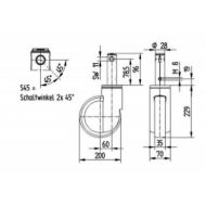 tente-vrtljivo-kolo-integral-2040-xsx-200-mm-mere