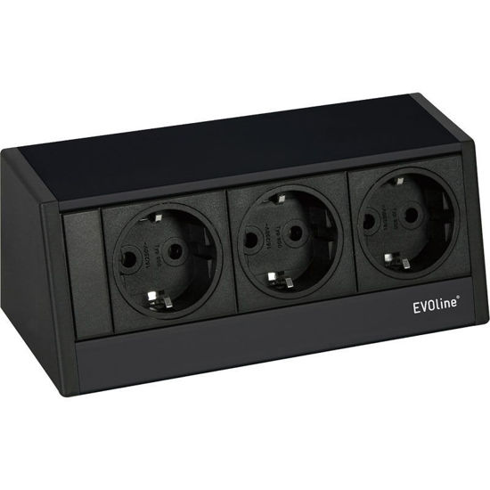 element-vticnice-evoline-r-dock-3-x-schuko-crn