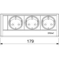 element-vticnice-evoline-r-dock-3-x-schuko-crn-mere1