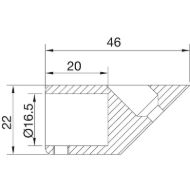 stenski-prikljucek-za-stabilizator-sba-45-medenina-kromirana-polirana-mere