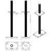 pitzl-nosilec-stebrov-tip-11016-1500-prevlecen-z-zinip-tezja-izvedba-mere