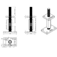 pitzl-nosilec-stebrov-tip-10921-1006-prevlecen-z-zinip-desni-levi-mere