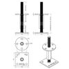 pitzl-nosilec-stebrov-tip-10901-0000-prevlecen-z-zinip-desni-levi-mere