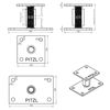 pitzl-nosilec-stebrov-tip-10920-1600-prevlecen-z-zinip-desni-levi-mere