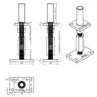 pitzl-nosilec-stebrov-tip-10930-1006-prevlecen-z-zinip-desni-levi-mere