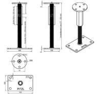 pitzl-nosilec-stebrov-tip-10920-1390-prevlecen-z-zinip-desni-levi-mere