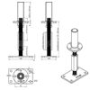 pitzl-nosilec-stebrov-tip-10930-1000-prevlecen-z-zinip-desni-levi-mere