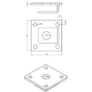 pitzl-plosca-s-5-luknjami-za-m20-z-varnostno-spono-80x80x5-prevlecena-z-zinip-mere