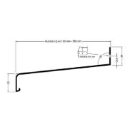 zunanja-okenska-polica-standard-25-aluminij-bela-ral-9016-lakirano-210-mm-mere