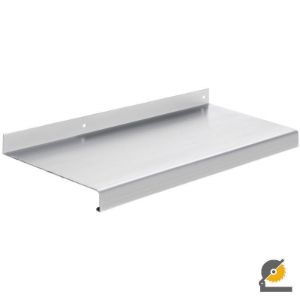 Zunanja okenska polica Standard 25 - aluminij naravno surov s folijo 50 mm