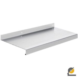 Zunanja okenska polica Standard 25 - aluminij naravno surov s folijo 210 mm