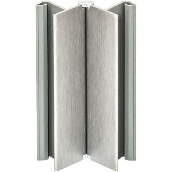 Kotna letev Flex H-100 S10/S20 Krtačen inox s folijo
