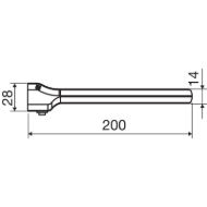 policna-svetilka-paper-shelf-900-mm-crna-mere