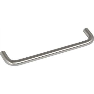 Pohištveni ročaj Emer, razmik lukenj 128 mm, širina 136 mm - inox, krtačeno