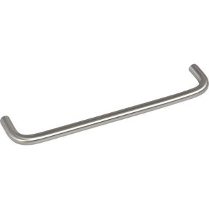 Pohištveni ročaj Emer, razmik lukenj 160 mm, širina 168 mm - inox, krtačeno