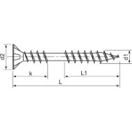vijak-za-polaganje-spax-45-x-60-dn-torx-20-wirox-srebrno-mere