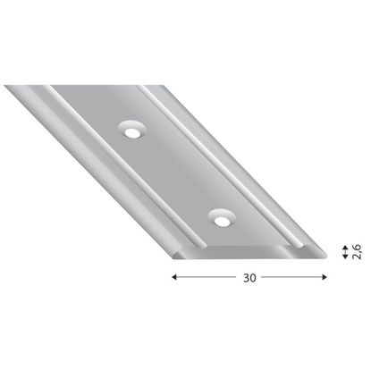 kugele-pokrivni-profil-aluminij-srebrno-eloksiran-30-2700-mm
