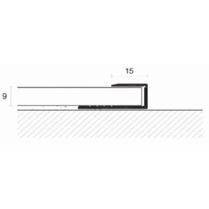 RC/9/F LETEV SREBRNA "H=9mm" 270 cm