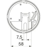 evoline-circle80-vticnica-s-kabel-prehodom-in-dvojnim-usb-ac-polnilnikom-bela