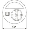 evoline-circle80-vticnica-s-kabel-prehodom-in-dvojnim-usb-ac-polnilnikom-crna