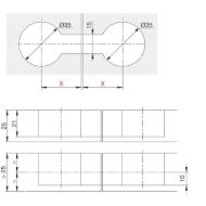 set-veznikov-za-delovne-plosce-quick-tech-100-mm-jeklo-umetna-masa-belo-siva