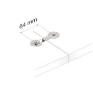 set-veznikov-za-delovne-plosce-quick-tech-64-mm-jeklo-umetna-masa-belo-siva