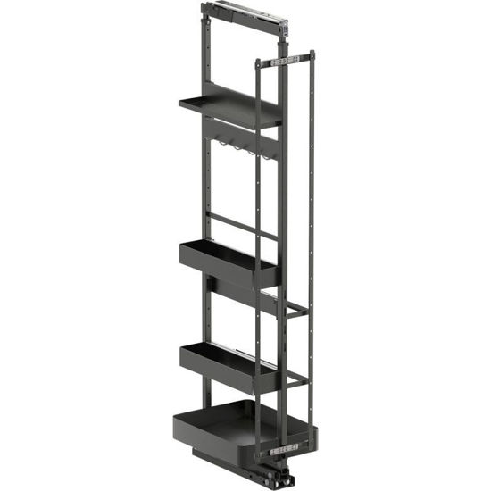VS TAL Larder 5 Flex izvlek visoke omare Planero Iron ŠK 400 mm, lava