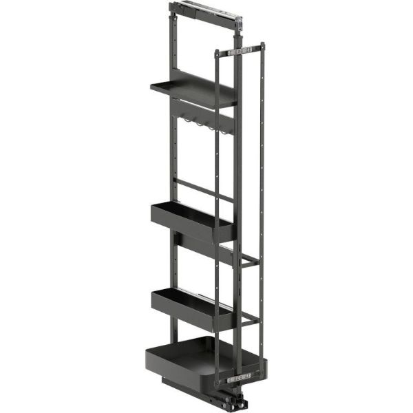 VS TAL Larder 5 Flex izvlek visoke omare Planero Iron ŠK 400 mm, lava