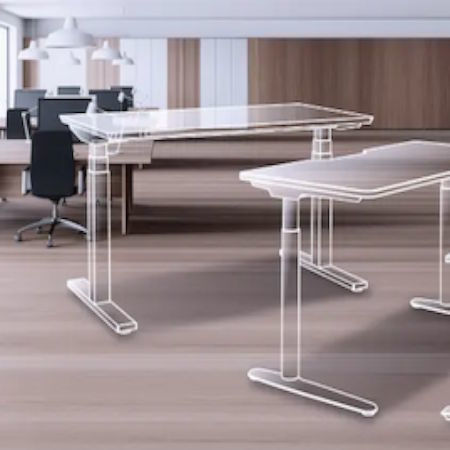 Slika za kategorijo Pisarniške mize nastavljive