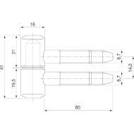 sfs-uvrtno-nasadilo-za-iverna-vrata-16-mm-jeklo-crno-premazano