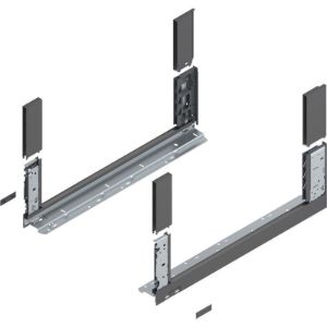 BLUM LEGRABOX free stranica predala, višina C, NL 550mm, orion siva, mat