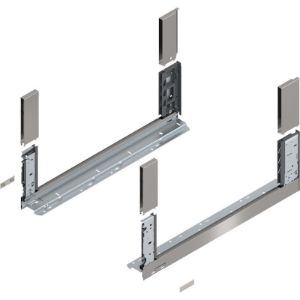 BLUM LEGRABOX free stranica predala, višina C, NL 550mm, inox (Antifingerprint)