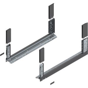 BLUM LEGRABOX free stranica predala, višina C, NL 600mm, orion siva, mat