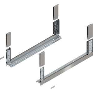 BLUM LEGRABOX free stranica predala, višina C, NL 650mm, INOX (Antifingerprint)