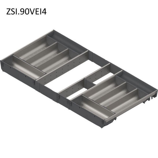 blum-orga-line-set-vlozkovzsi90vei4-sk-900nz-450-mm-inoxumetna-masa
