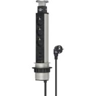 brennenstuhl-vticnica-tower-power-3-x-schuko-usb-a-polnilnik-barva-aluminija