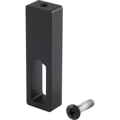 nosilec-garderobne-cevi-sredinski-nosilec-ninos-zamak-crn-mat-lakiran