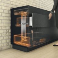 blum-servo-drive-pritrdilni-kotnik-2-delni-95x138-umetna-masa-temno-siva