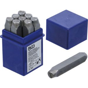 BGS set označevalnih žigov za številke, standardni, 8 mm