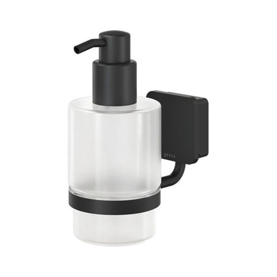 geesa-dozirnik-za-milo-topaz-200-ml-crn-mat