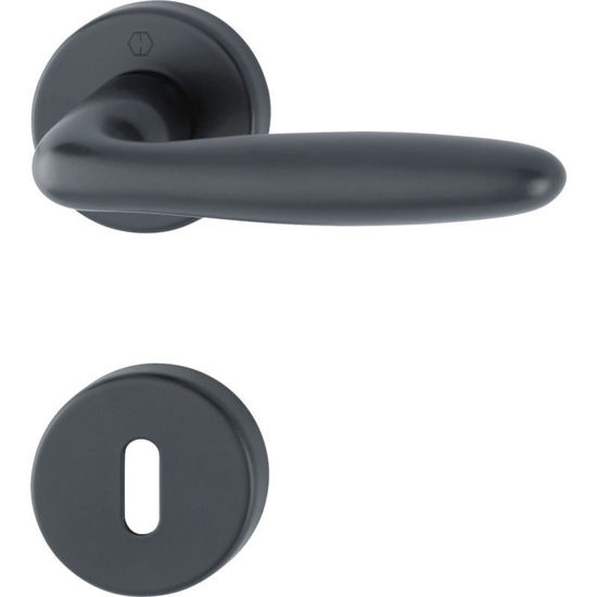 hoppe-garnitura-kljuk-verona-z-rozeto-kljuc-deb-vrat-37-47-mm-alu-crn-mat