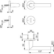 hoppe-garnitura-kljuk-amsterdam-h-z-rozeto-kljuc-37-47-aluminij-srebrn