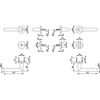 hoppe-garnitura-kljuk-amsterdam-h-z-rozeto-wc-37-47-aluminij-srebrn