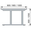 mizno-podnozje-worktec-4-stebra-elektricno-nastavljivo-sirina-1800-mm-crno