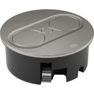 bachmann-vgradna-vticnica-twist-2-okrogla-vticnica-schuko-usb-videz-inox